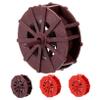 DOITOOL 4-Piece Aquarium Water Wheel Decorations, 3.5 cm, Durable Plastic with Holders view 1