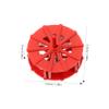 DOITOOL 4-Piece Aquarium Water Wheel Decorations, 3.5 cm, Durable Plastic with Holders view 2