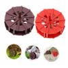 DOITOOL 4-Piece Aquarium Water Wheel Decorations, 3.5 cm, Durable Plastic with Holders view 4