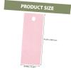 Breathable Massage Table Cover with Hole, 75 x 190 cm, Pink view 4