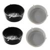Round Plastic Food and Water Bowls for Reptiles, 4-Pack view 1