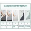 OBABO Sleeping Wedge Pillow, Post-Surgery Support, Memory Foam view 4