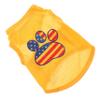 FRCOLOR Pet Vest for Small Dogs - Summer Tank Top with US Flag Print view 1