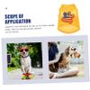 FRCOLOR Pet Vest for Small Dogs - Summer Tank Top with US Flag Print view 2
