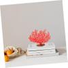 ibasenice Realistic Red Coral Ornaments, 2-Piece Plastic Set view 4