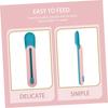 Minkissy Plastic Cat Food Spoon with Press Mechanism view 2