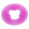Purple U-Shaped Silicone Facial Massage Cushion with Hole for Spa view 1