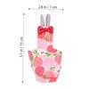Washable Reusable Fabric Bird Diaper, 2-Pack view 2