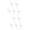 MAGICLULU 10-Piece Mini Shrimp Feeding Bowls with Suction Cups for Freshwater and Saltwater Aquariums view 1