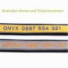 Adjustable Personalized Embroidered Neoprene-Padded Dog Collar view 3