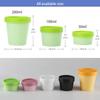 Empty Cosmetic Jars with Lids, 50 mL, Pink, 12-Pack view 2
