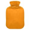 Tangerine Hot Water Bottle with Soft Cover, Hot Water Bag for Neck, Shoulder and Menstrual Cramps, 1 Liter view 1
