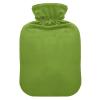 Olive Drab Hot Water Bottle with Soft Cover, for Menstrual Cramps and Pain Relief, 1 L view 1