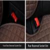 NURCIX Car Seat Cover, Compatible with Toyota Corolla, Sweat-Absorbing, Washable Seat Protector, A-Grey view 4