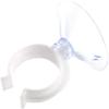 XYWHPGV Aquarium Suction Cup Clips, Airline Tube Holders, Clear, 28.5 mm, 6-Pack view 1