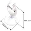 XYWHPGV Aquarium Suction Cup Clips, Airline Tube Holders, Clear, 28.5 mm, 6-Pack view 2