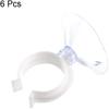 XYWHPGV Aquarium Suction Cup Clips, Airline Tube Holders, Clear, 28.5 mm, 6-Pack view 3