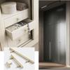 Gold Cabinet Handles, 4-Pack, Aluminum Alloy T-Handles, 192 mm Hole Spacing view 3