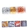EXCEART 3 Bottles Gold Foil Flakes for Nail Art, 3g per Bottle, Shiny Finish, Easy to Use for Natural and Artificial Nails view 4