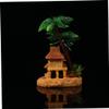 Minkissy Aquarium House with Creative Coconut Tree view 2