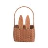Ciieeo Plastic Picnic Basket with Handle, Storage Organizer for Fruit and Snacks view 1