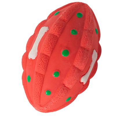 Housoutil TPR Dog Toy in Fruit Shape