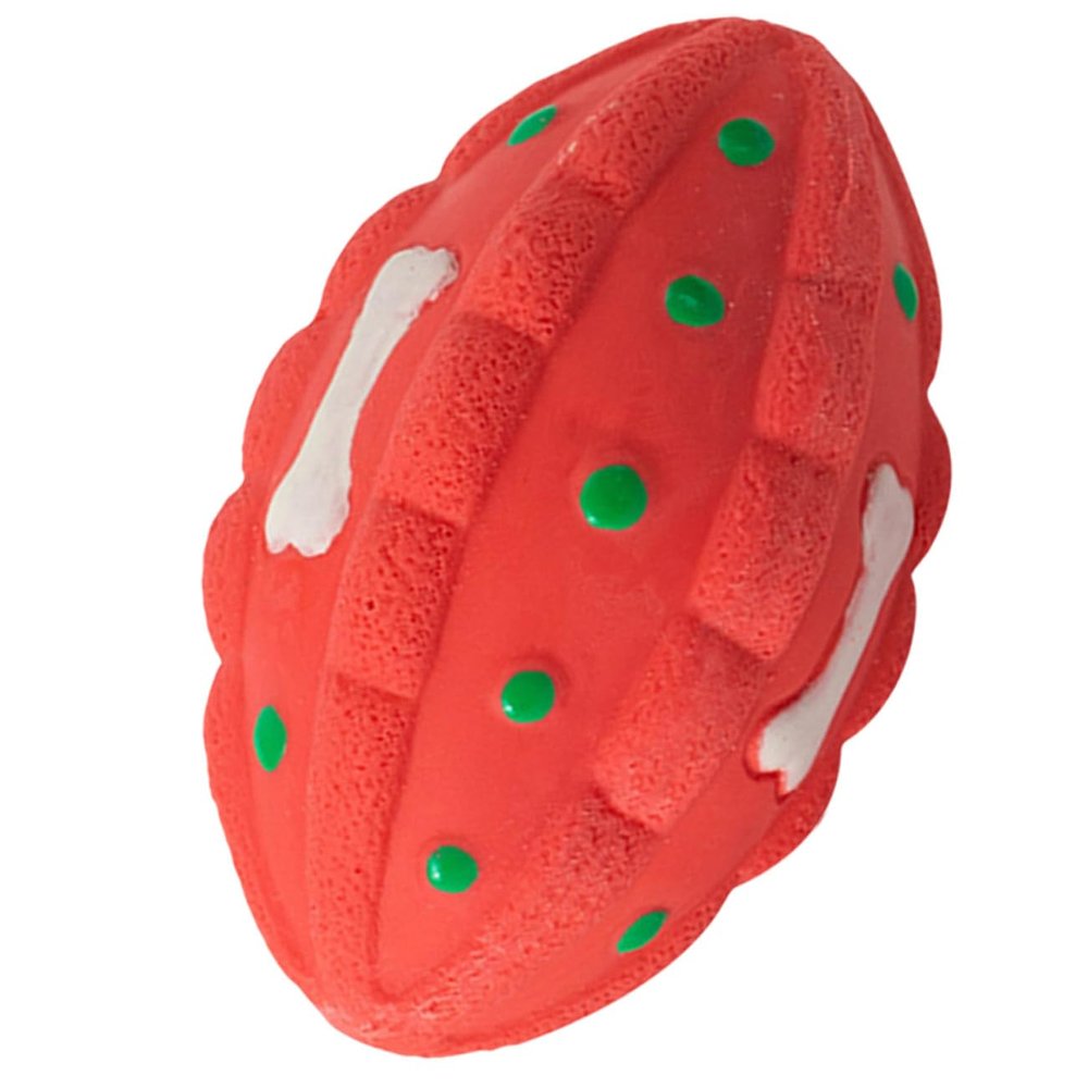Housoutil TPR Dog Toy in Fruit Shape
