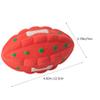 Housoutil TPR Dog Toy in Fruit Shape view 2