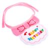 FOMIYES Portable Washable Pet Bib with Simple Design for Cats and Dogs, Birthdays, Photos, and Outings view 1