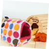FRCOLOR Hamster House with Hammock view 3
