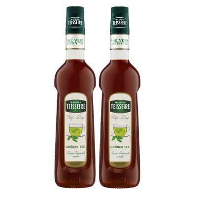 Mathieu Teisseire Green Tea Syrup 0.7 L – Cocktails (2-Pack)