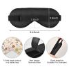 Embroidered Horse Head Sleep Mask with Adjustable Strap, Roses and Flag view 3
