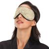 Octopus Tentacles Black and White Light-Blocking Sleep Mask with Adjustable Strap view 4