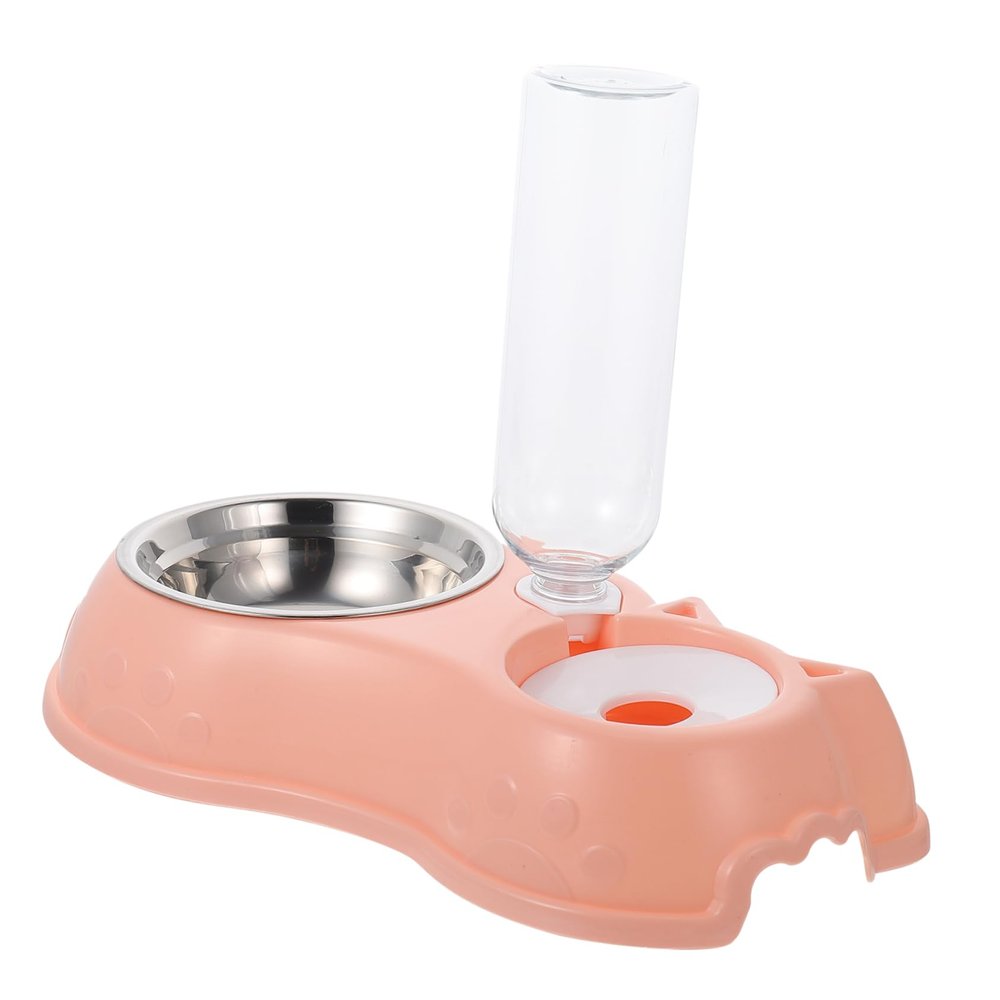 HAPINARY Removable Pet Feeder with Double Bowls
