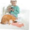 HAPINARY Removable Pet Feeder with Double Bowls view 3