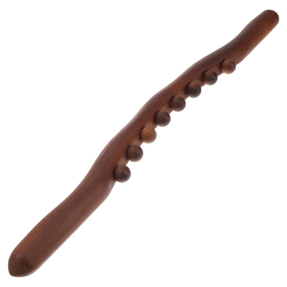 LALAFINA Wooden Manual Massage Stick for Legs, Feet, Neck and Body