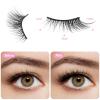 Gjinxi Half Lashes Natural Look False Eyelashes, Wispy Cat Eye, 3D Curly, Soft 15 mm Faux Mink, 10 Pairs view 4