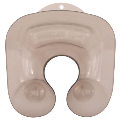 JECOMPRIS PVC Hair-Washing Neck Tray with Ribbed Design