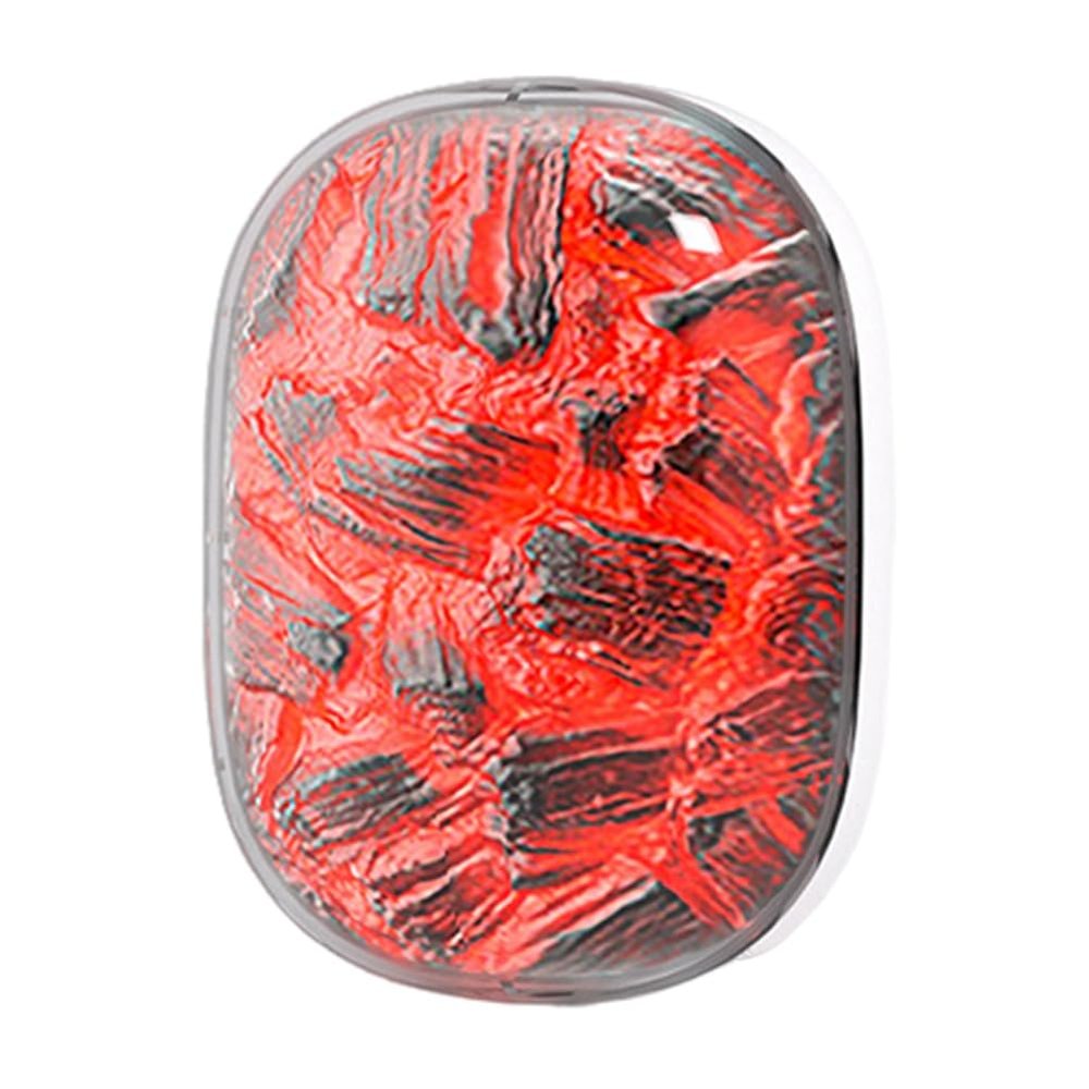 Pcivzxam Hand Warmer, New Flame Hand Warmer, Dynamic Charcoal-Fire Ambient Light, Rechargeable, White, Easy Installation