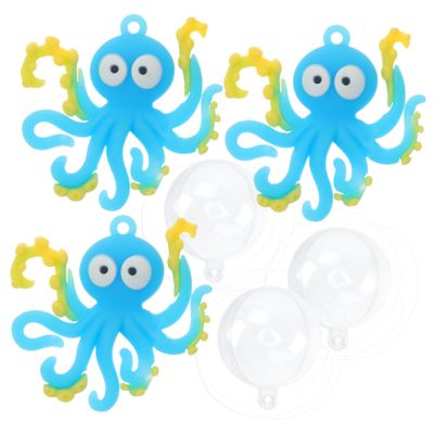 minkissy 3-Piece Floating Sea Creature Aquarium Decorations