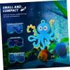 minkissy 3-Piece Floating Sea Creature Aquarium Decorations view 3