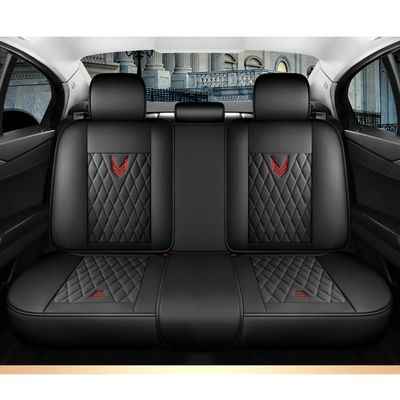 NURCIX Universal Car Seat Cover, Compatible with Toyota Wish, Car Interior, A-Black