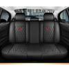 NURCIX Universal Car Seat Cover, Compatible with Toyota Wish, Car Interior, A-Black view 1