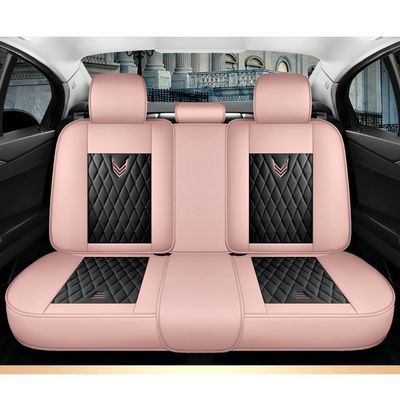 NURCIX Universal Car Seat Cover, Compatible with Cadillac XT4, E-Pink