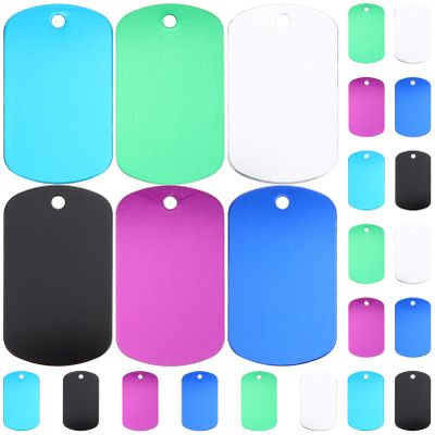 minkissy 24-Piece Pet ID Tags, Blank Dog Tags for Personalized Name Plates, Durable and Lightweight, for Dogs, Cats, and Other Small Pets