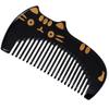 Black Ox Horn Comb for Children and Women, Fine-Polished view 1