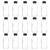 DECHOUS 15-Piece 60 ml Glass Sample Bottles with Glass Lids view 1