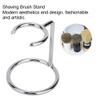 Barber Stainless Steel Shaving Brush and Razor Holder view 2