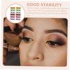 12 Pairs of False Eyelashes, Style 107, with Colored Base view 2
