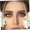 12 Pairs of False Eyelashes, Style 107, with Colored Base view 3
